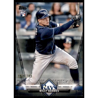 2018 Topps Update Salute Black #S37 Willy Adames