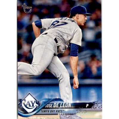 2018 Topps Vintage Stock #646 Jose de Leon