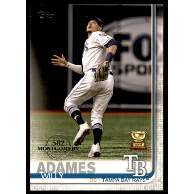 2019 Topps Factory Set 582 Montgomery #562 Willy Adames