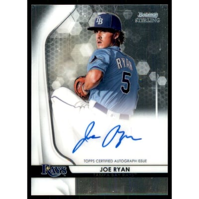 2020 Bowman Sterling Prospect Autographs #BSPAJRY Joe Ryan