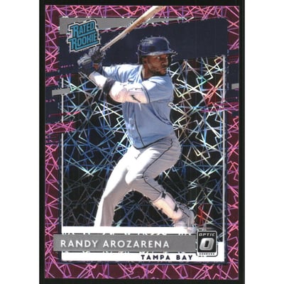 2020 Donruss Optic Pink Velocity #51 Randy Arozarena RR