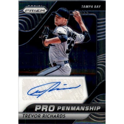 2020 Panini Prizm Pro Penmanship #19 Trevor Richards