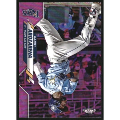 2020 Topps Chrome Update Pink Refractors #U35 Randy Arozarena