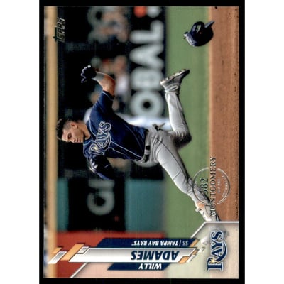 2020 Topps Factory Set 582 Montgomery Club #148 Willy Adames