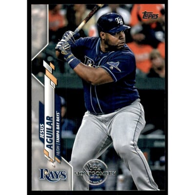 2020 Topps Factory Set 582 Montgomery Club #98 Jesus Aguilar