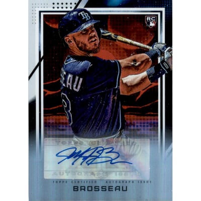 2020 Topps Fire Autographs #FAMBR Michael Brosseau