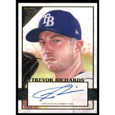 2020 Topps Gallery Autographs #126 Trevor Richards