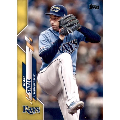 2020 Topps Walgreens Yellow #507 Blake Snell
