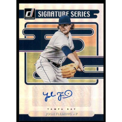2021 Donruss Signature Series #2 Josh Fleming