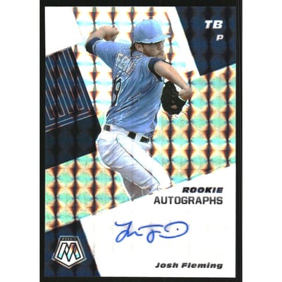 2021 Panini Mosaic Rookie Autographs Mosaic #63 Josh Fleming