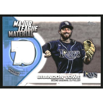 2021 Topps Major League Material Relics #MLMBL Brandon Lowe