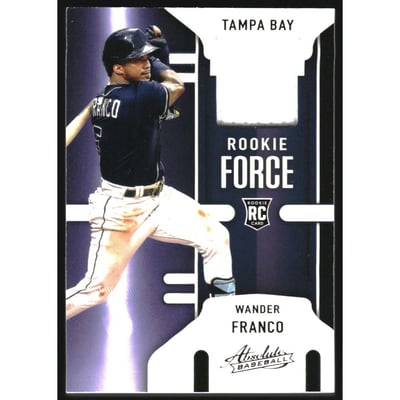 2022 Absolute Rookie Force Materials Retail #22 Wander Franco