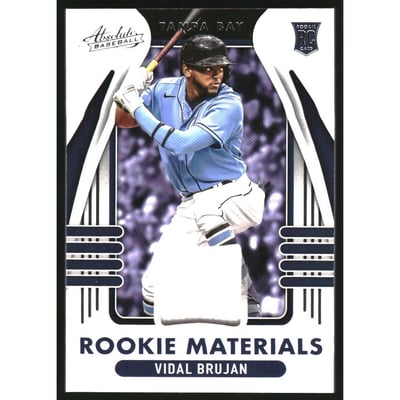 2022 Absolute Rookie Materials Retail #2 Vidal Brujan