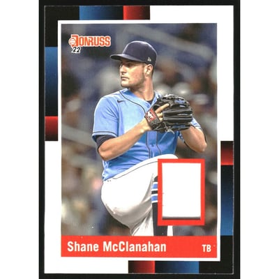 2022 Donruss Retro '88 Materials #56 Shane McClanahan