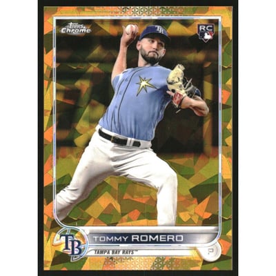 2022 Topps Chrome Update Sapphire Gold Refractors #US76 Tommy Romero