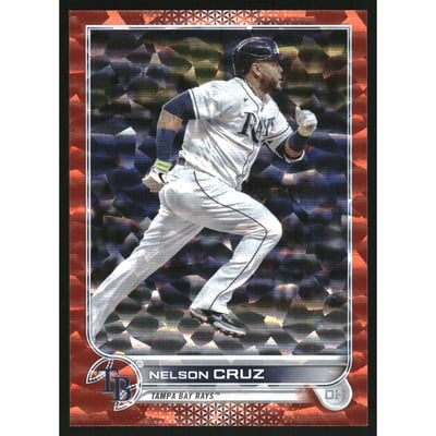 2022 Topps Orange Foilboard #104 Nelson Cruz