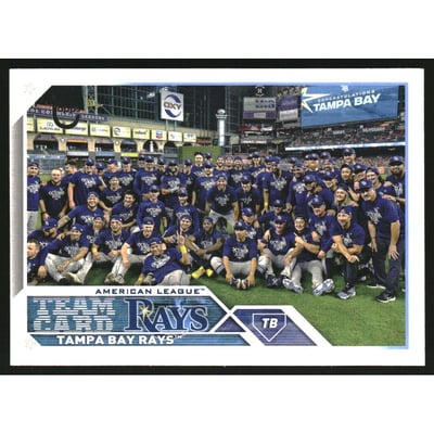 2023 Topps Vintage Stock #623 Tampa Bay Rays