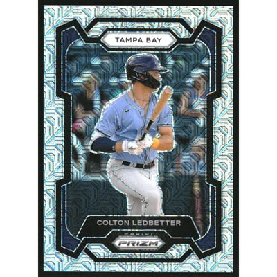 2024 Panini Prizm Prizms Mojo #165 Colton Ledbetter