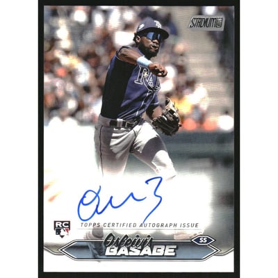 2024 Stadium Club Autographs #SCBAOB Osleivis Basabe