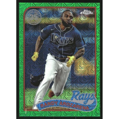 2024 Topps '89 Topps Silver Pack Chrome Green Refractors #T89C56 Randy Arozarena