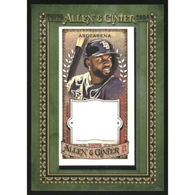 2024 Topps Allen and Ginter Mini Framed Relics #MFRRAR Randy Arozarena