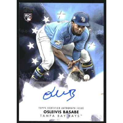 2024 Topps Baseball Stars Autographs #BSABAS Osleivis Basabe