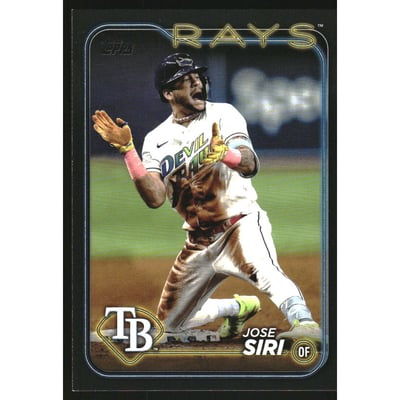 2024 Topps Black #436 Jose Siri