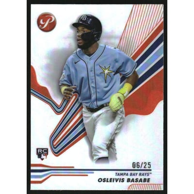 2024 Topps Pristine Orange Refractors #239 Osleivis Basabe