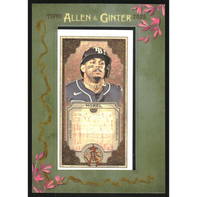 2025 Topps Allen and Ginter Mini Framed Relics #MFRCM Christopher Morel