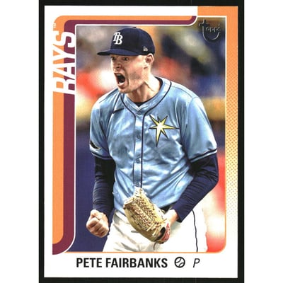 2025 Topps Vintage Stock #198 Pete Fairbanks