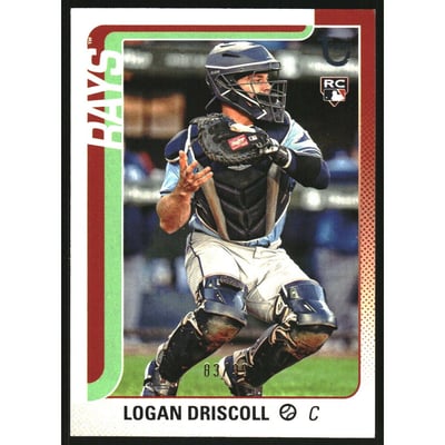 2025 Topps Vintage Stock #404 Logan Driscoll