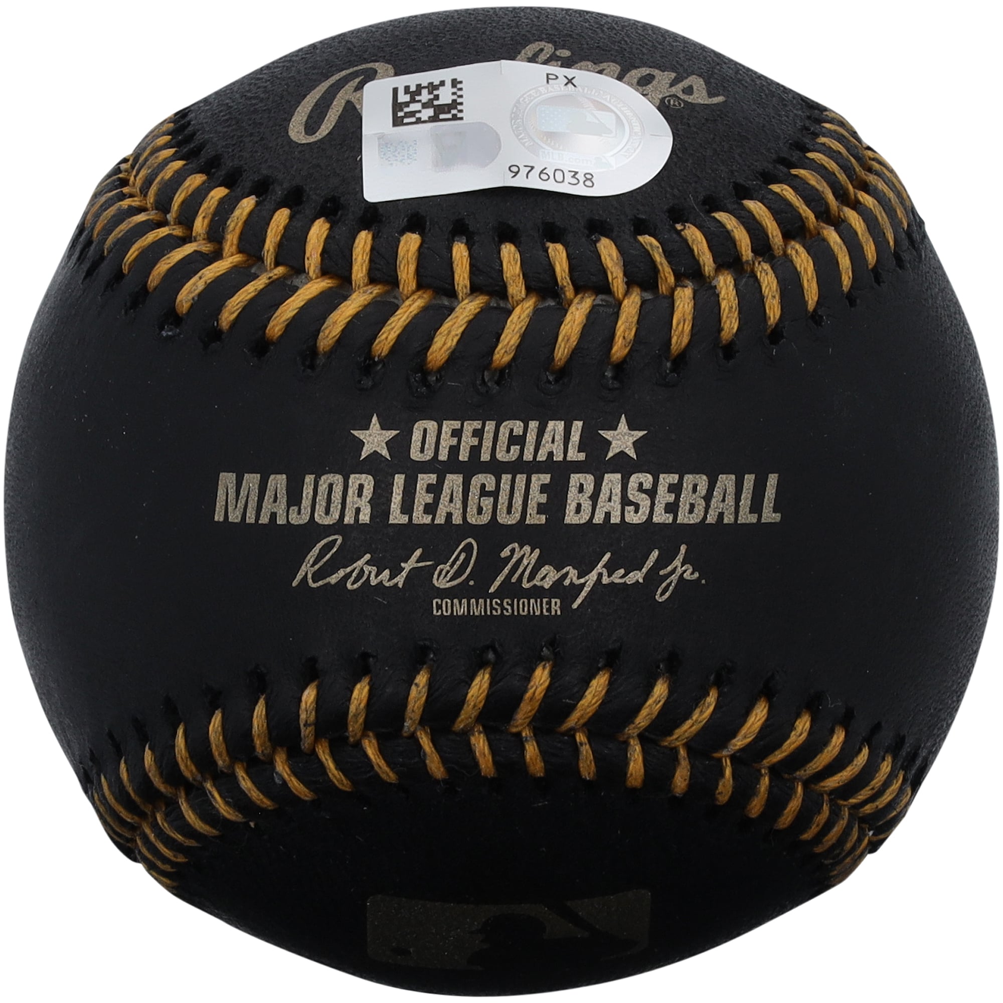 Carl Crawford Tampa Bay Rays Autographed Black Leather Baseball