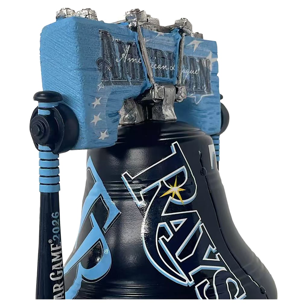 FOCO Tampa Bay Rays 2026 MLB All-Star Game Liberty Bell Bobblehead