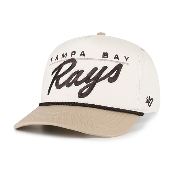 Casquette homme '47 Natural/Beige Tampa Bay Rays Neutral Terrain Hitch Rope ajustable