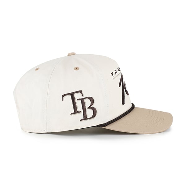 Casquette homme '47 Natural/Beige Tampa Bay Rays Neutral Terrain Hitch Rope ajustable