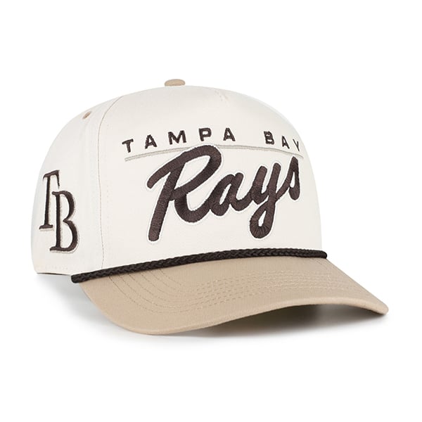 Casquette homme '47 Natural/Beige Tampa Bay Rays Neutral Terrain Hitch Rope ajustable