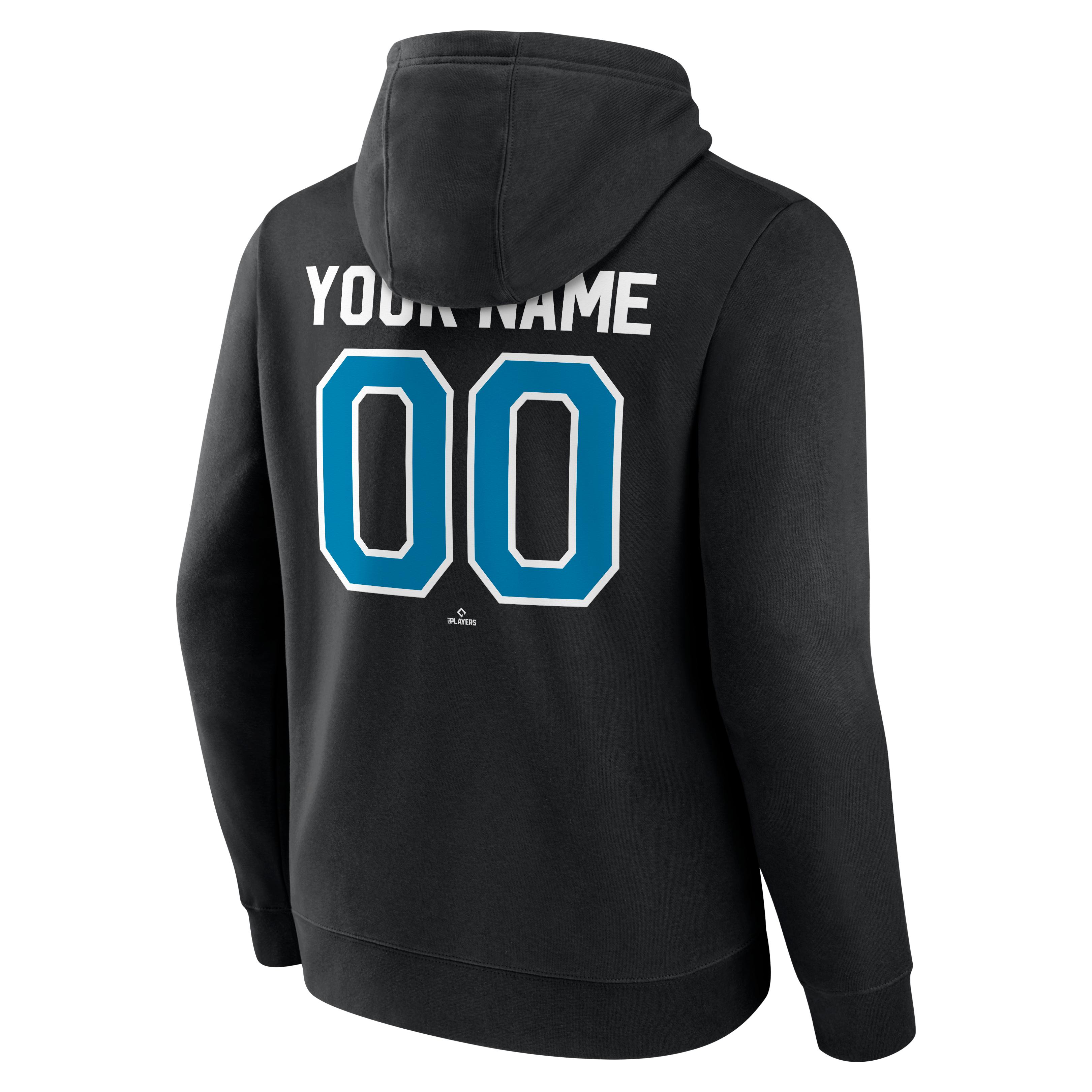 Men's Black Tampa Bay Rays Cooperstown Collection Winning Streak Personalized Name & Number Hoodie