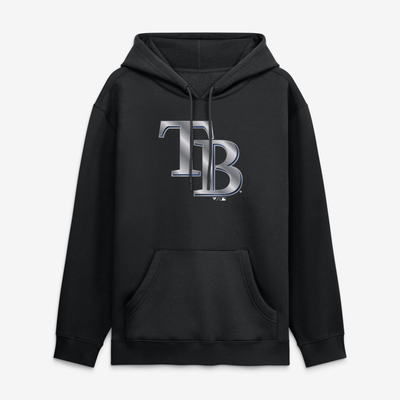 Sweat à capuche métallisé Tampa Bay Rays - Noir