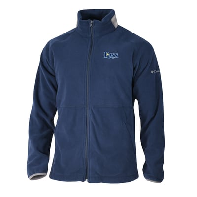 Tampa Bay Rays Columbia  Everest Ridge Full-Zip Fleece Jacket - Navy