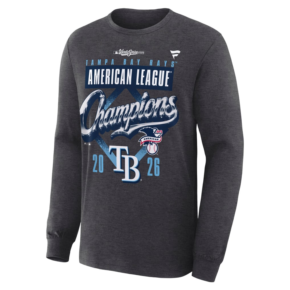 Lady Locker Rooom Tampa Bay Rays Fanatics 2026 American League Champions Locker Room Long ...