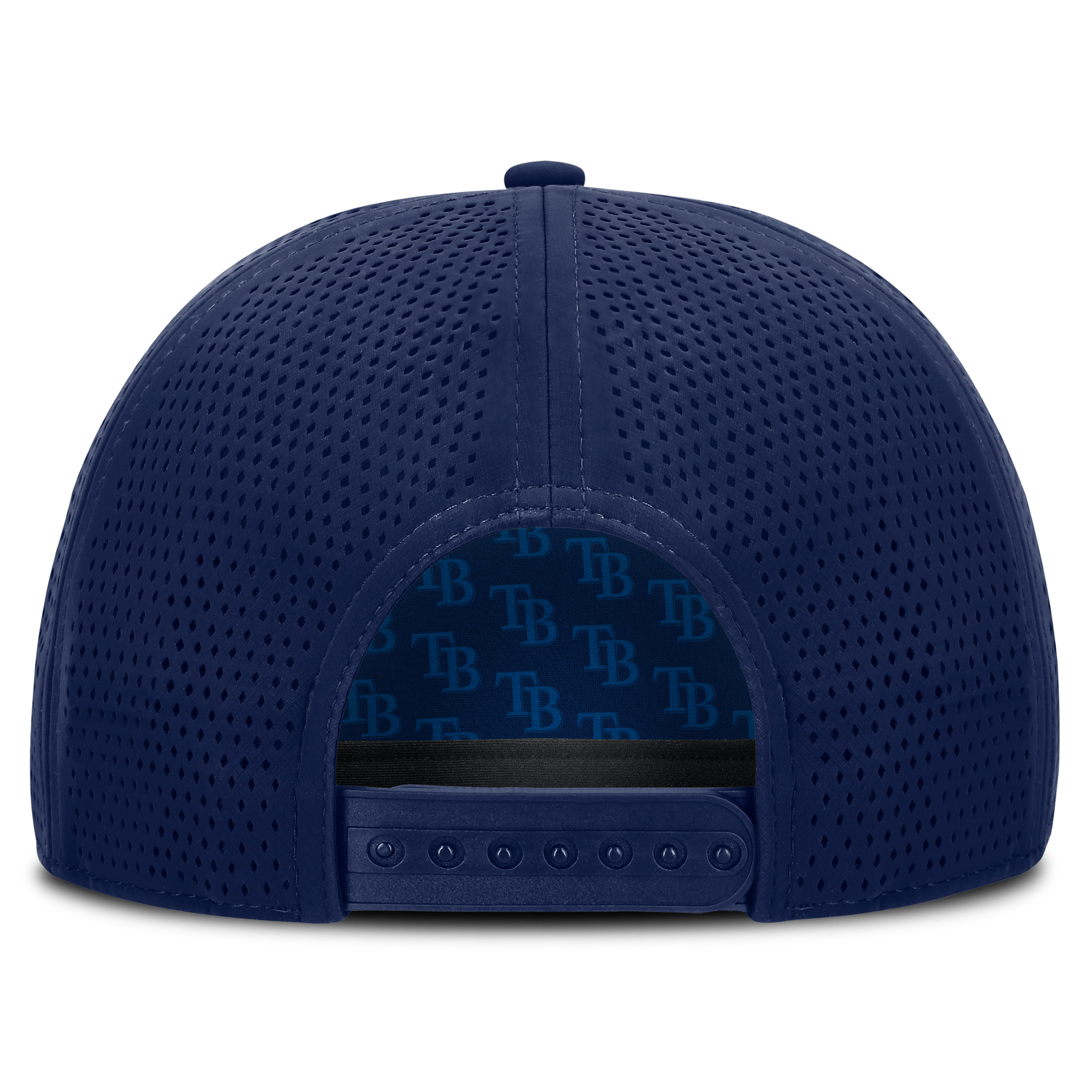 Men's Fanatics Navy Tampa Bay Rays Perforated Adjustable Hat