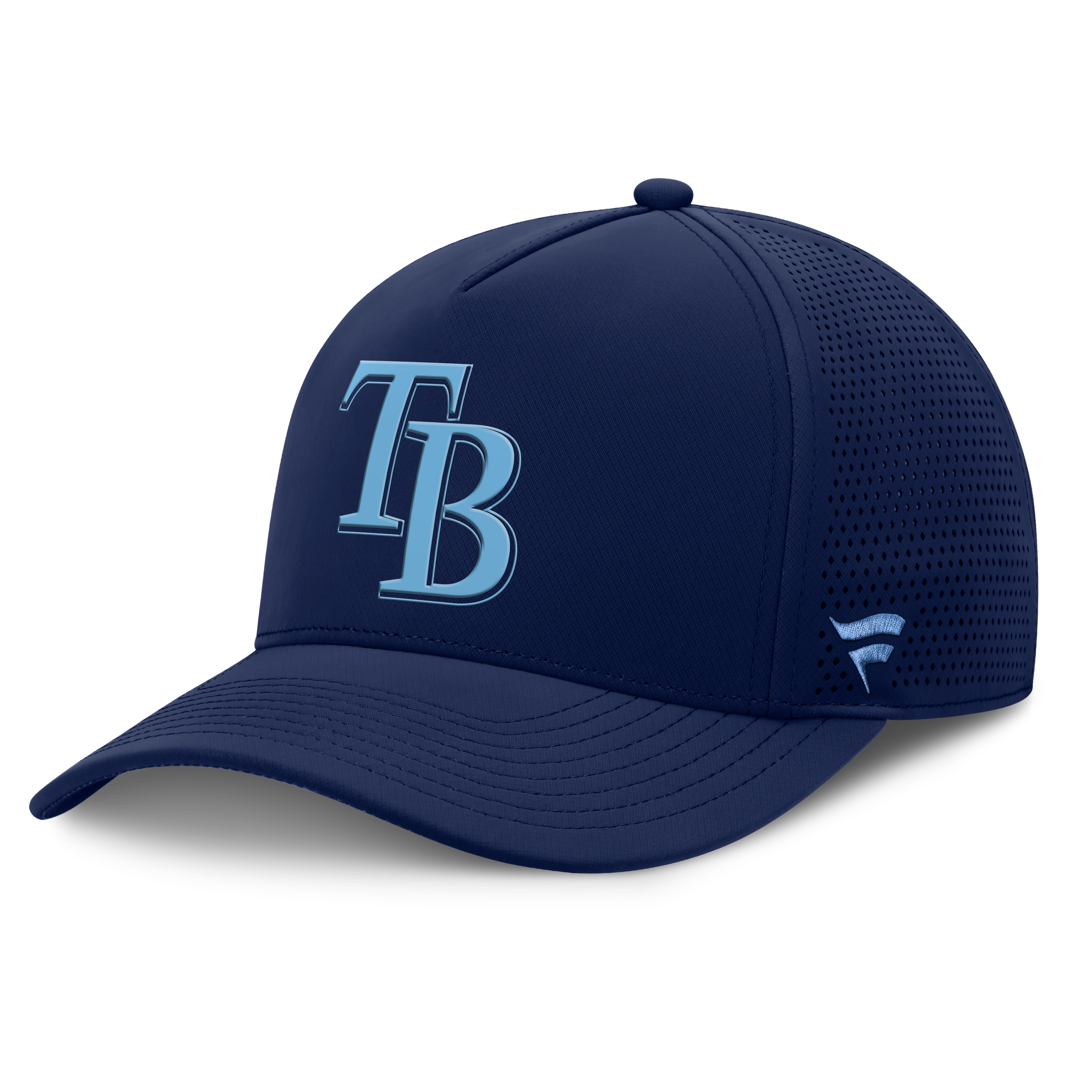 Men's Fanatics Navy Tampa Bay Rays Perforated Adjustable Hat