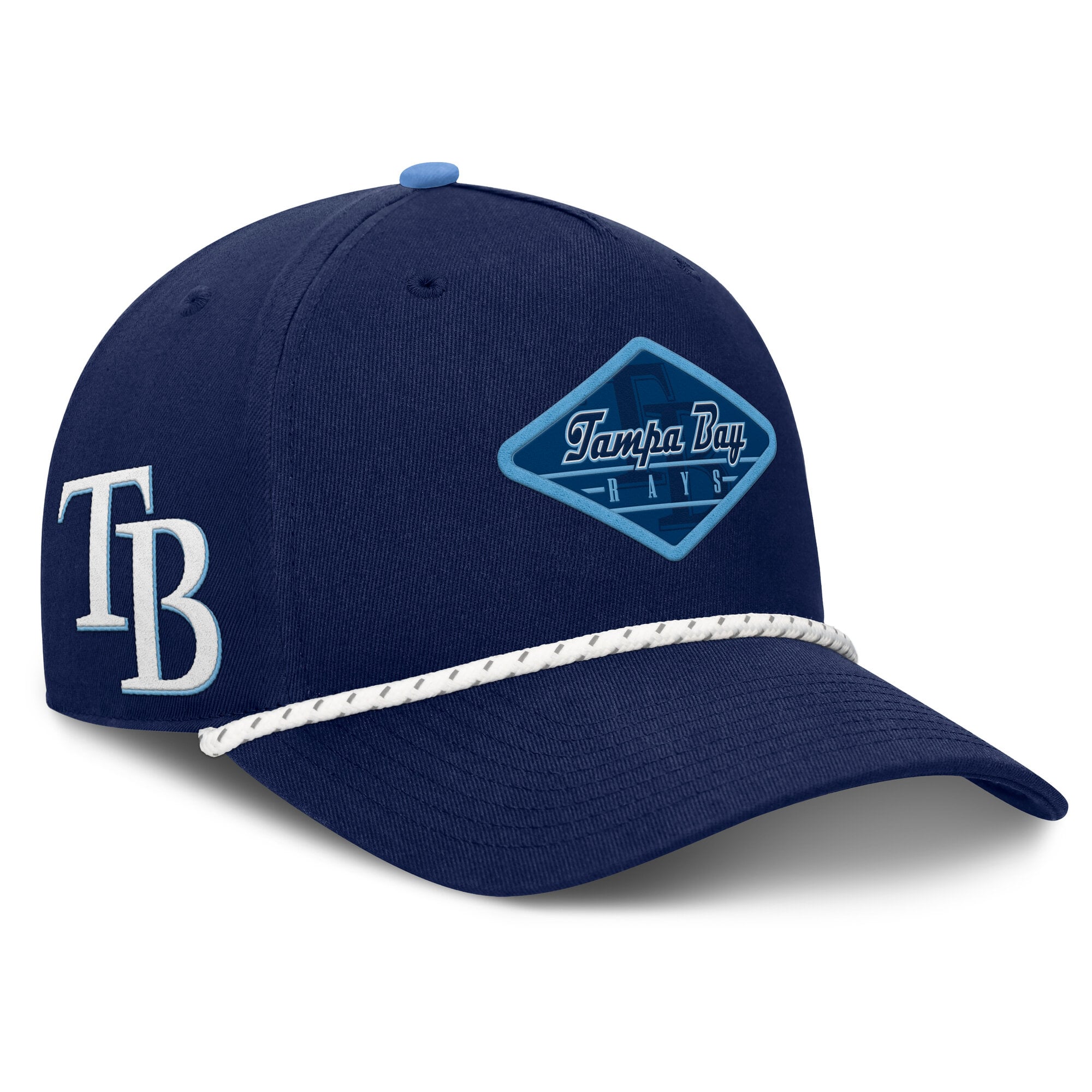 Men's Fanatics Navy Tampa Bay Rays Two-Seam Adjustable Hat