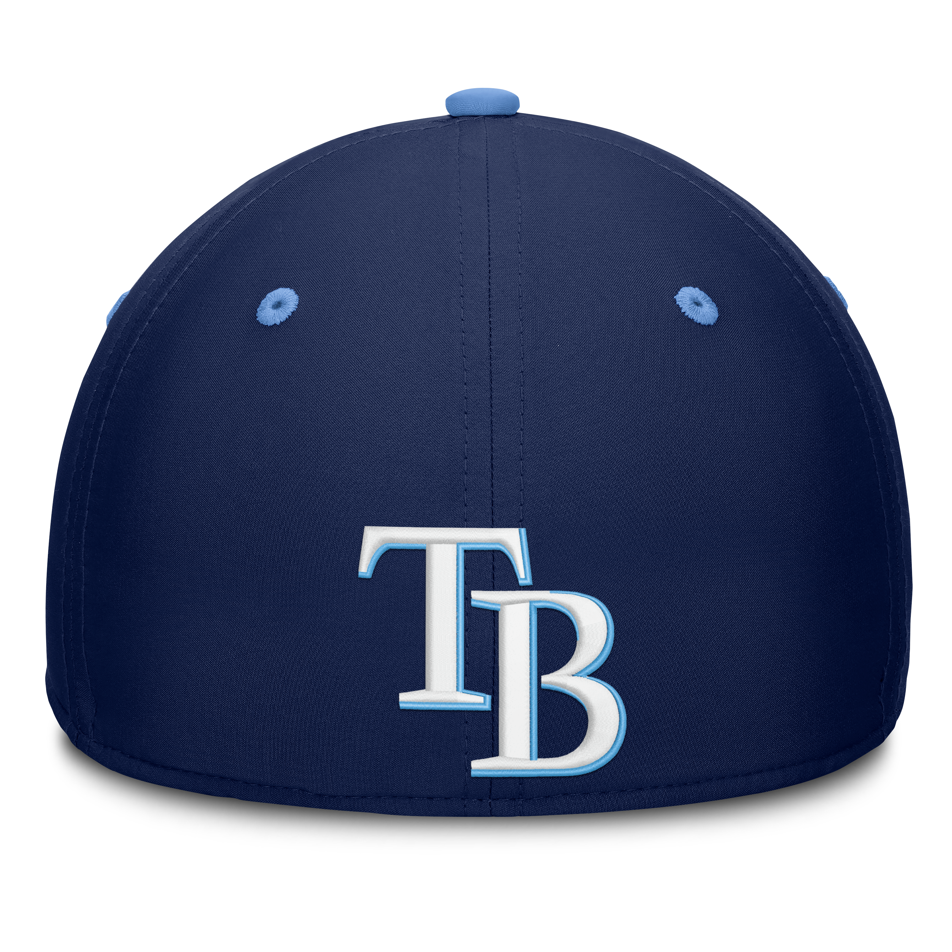 Men's Fanatics Navy/White Tampa Bay Rays Jammed Structured Flex Hat