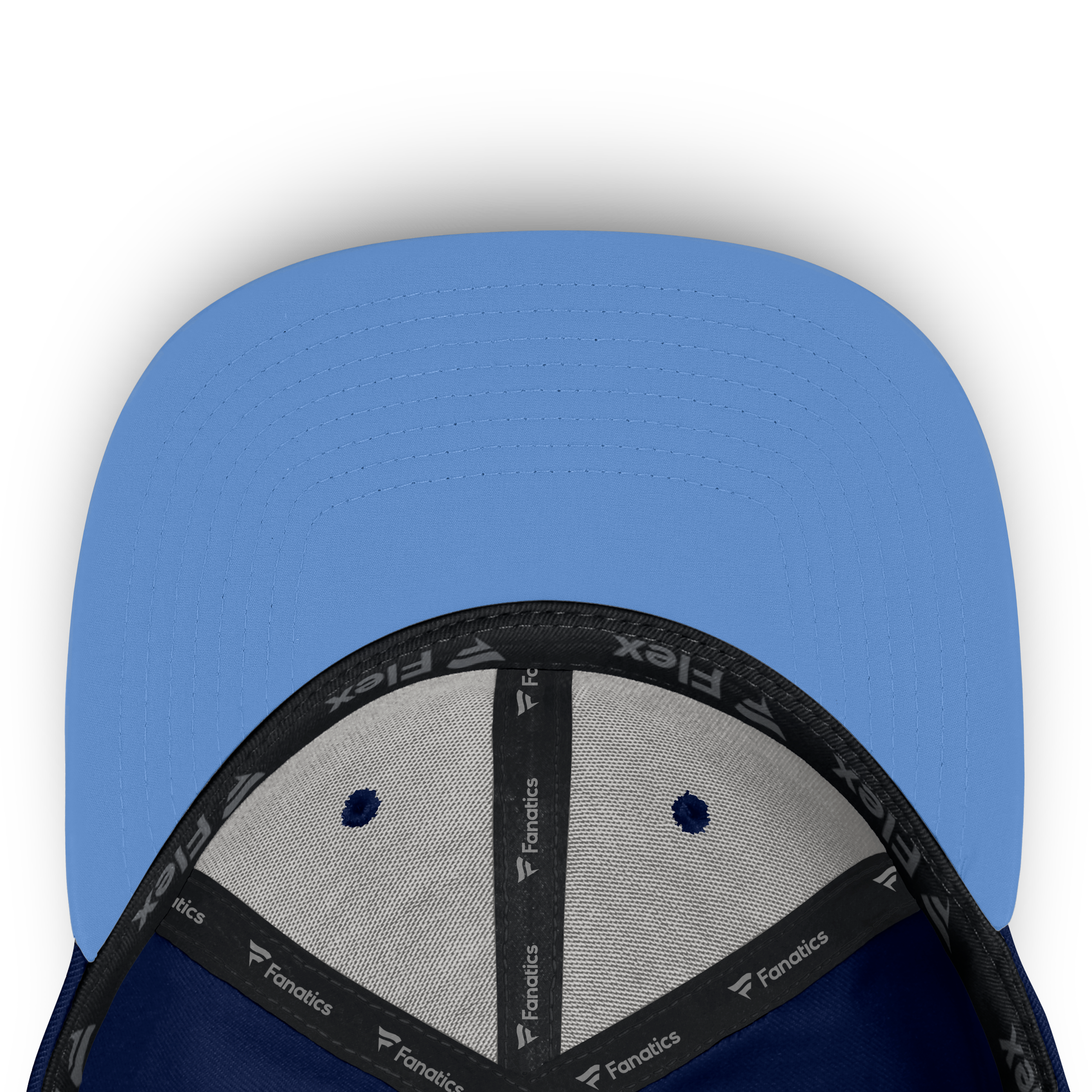 Men's Fanatics Navy/White Tampa Bay Rays Jammed Structured Flex Hat