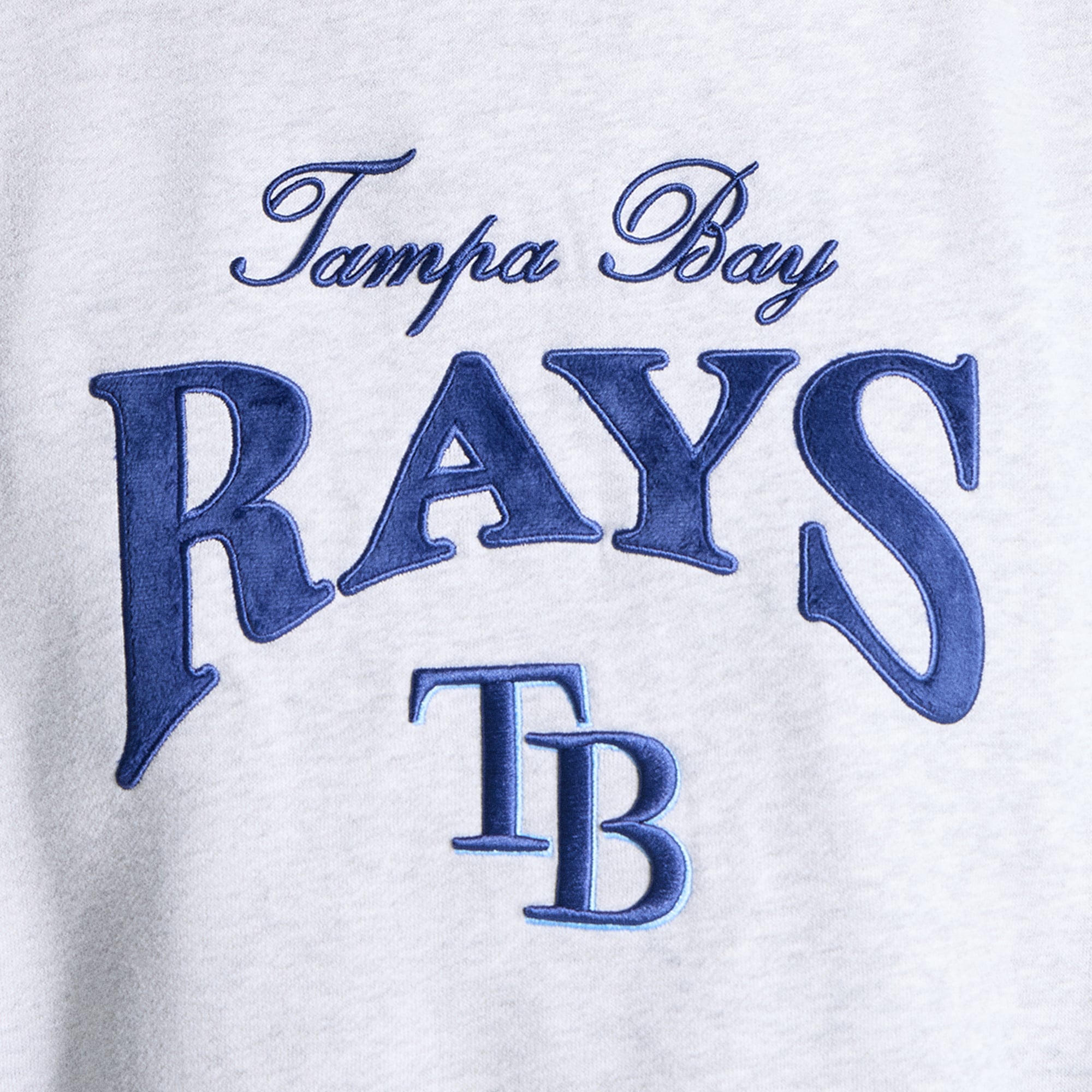 Men's lululemon Heathered Core Ultra Light Grey Tampa Bay Rays Steady State Sweatshirt