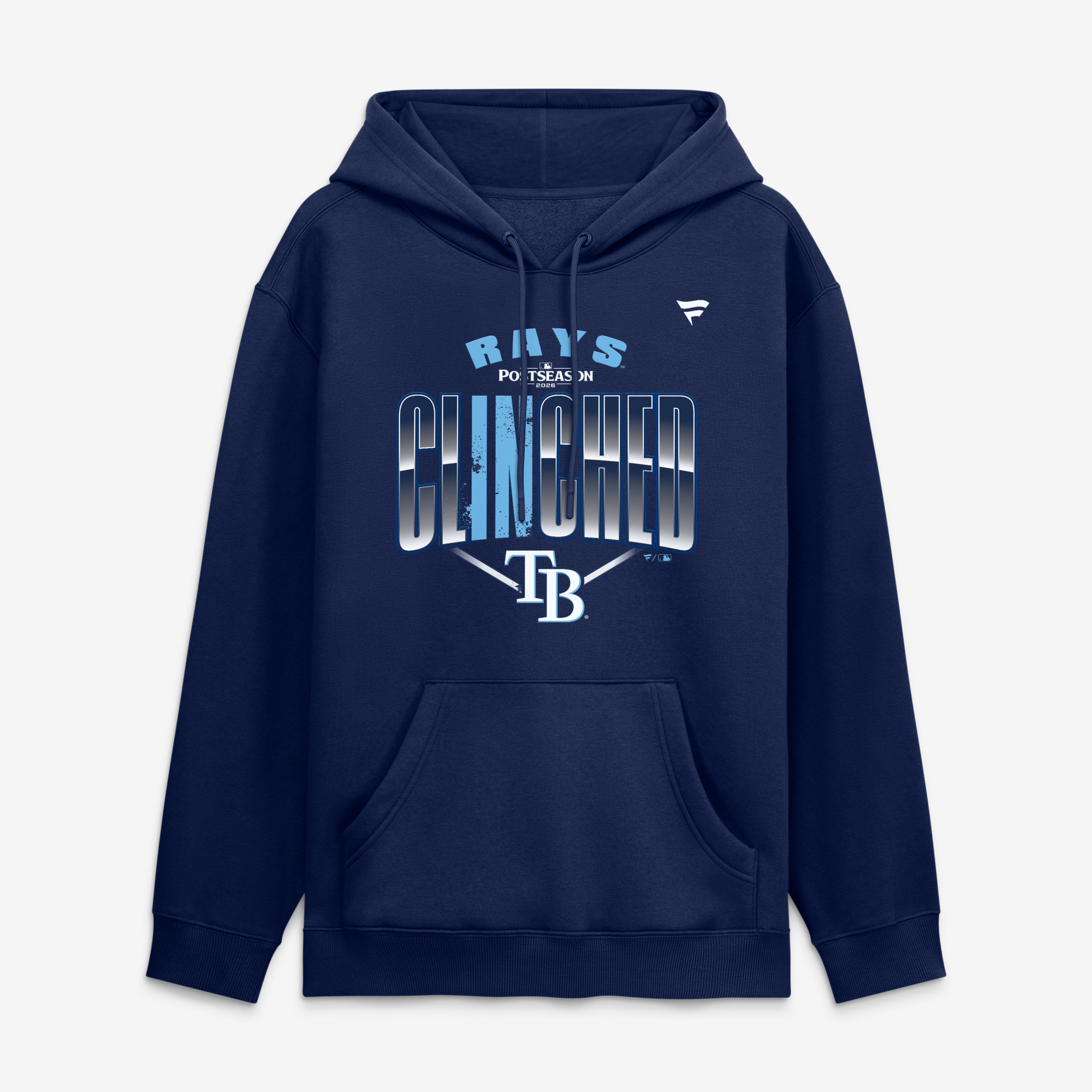 Men's Navy Tampa Bay Rays 2026 MLB Postseason Locker Room Hoodie