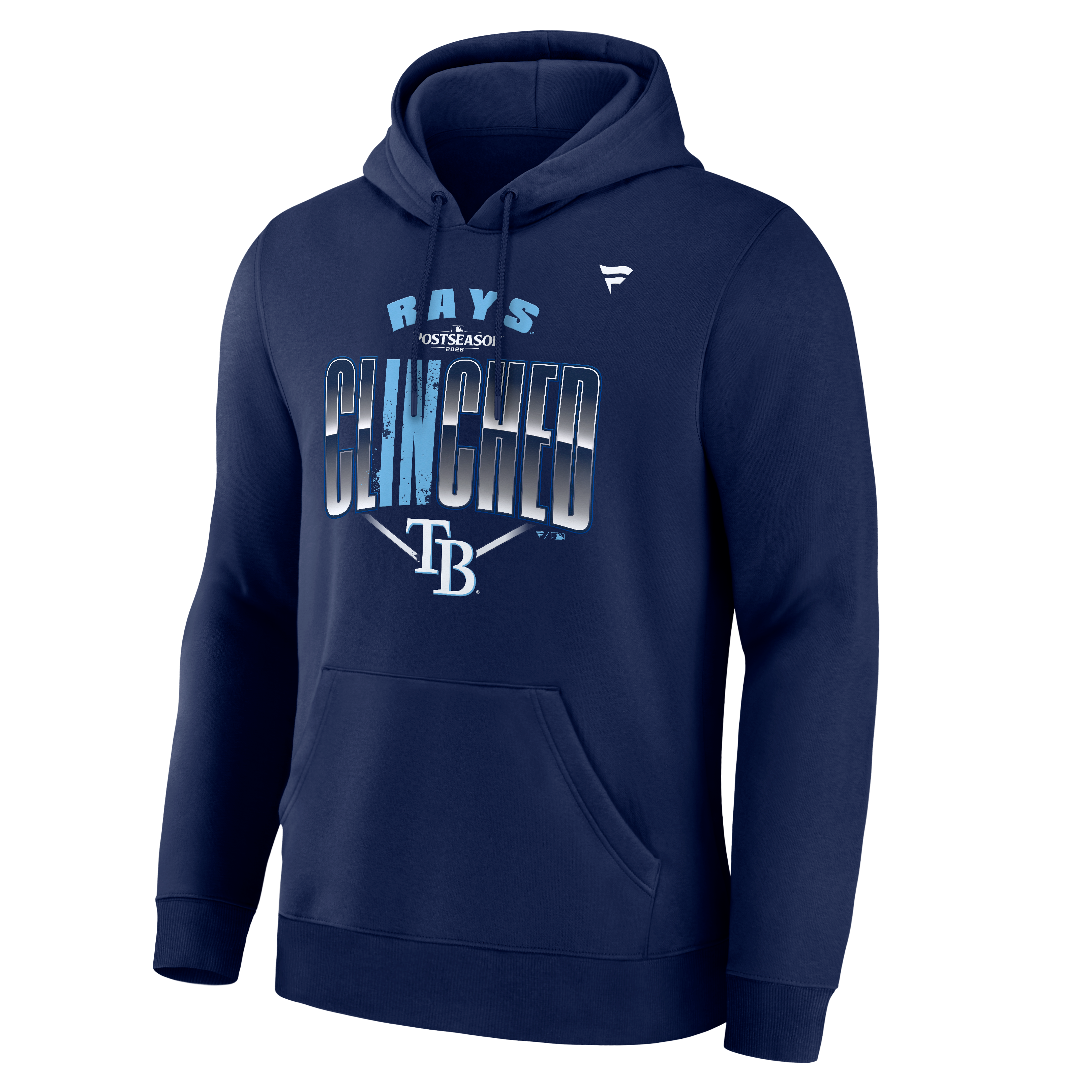 Men's Navy Tampa Bay Rays 2026 MLB Postseason Locker Room Hoodie