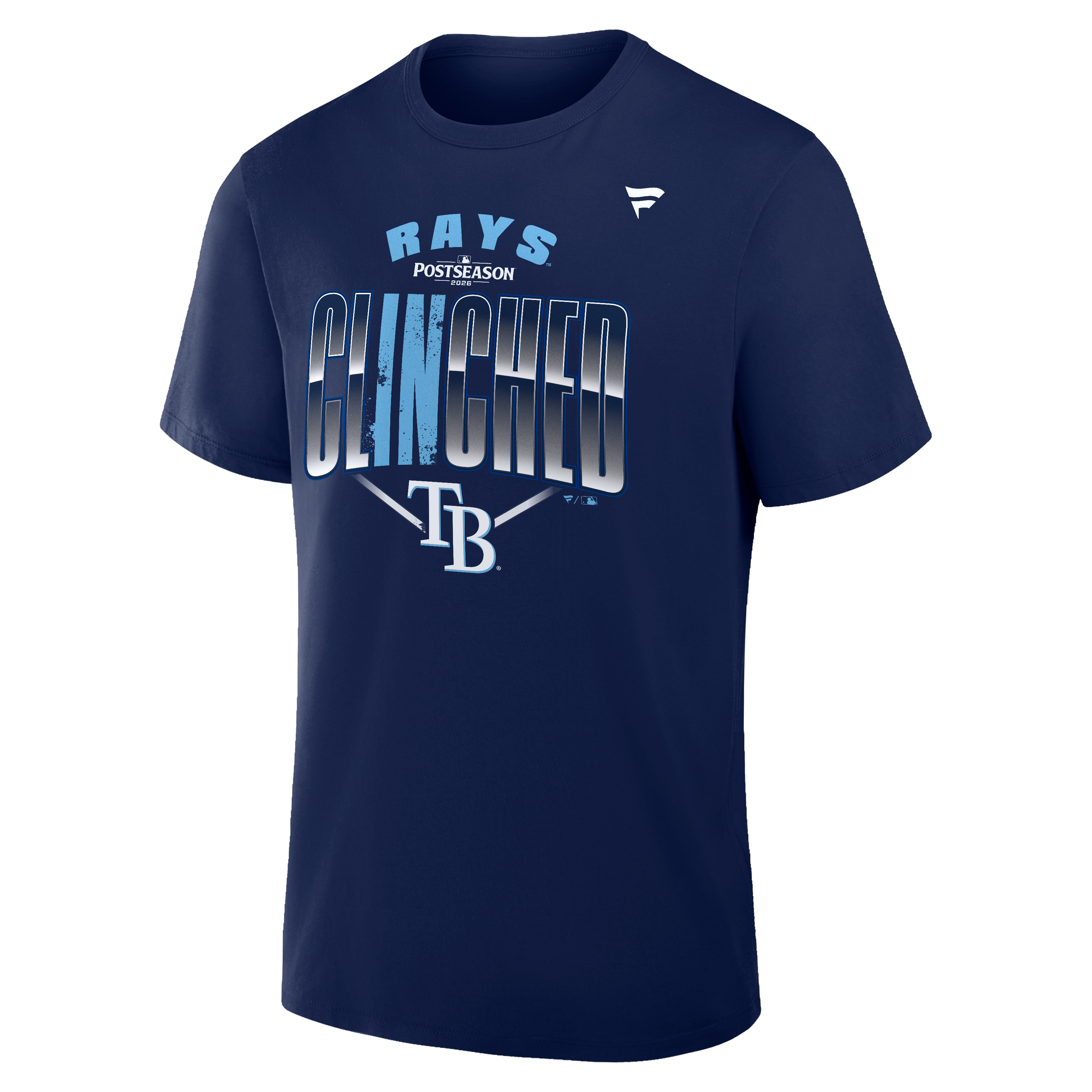 T-shirt homme bleu marine Tampa Bay Rays