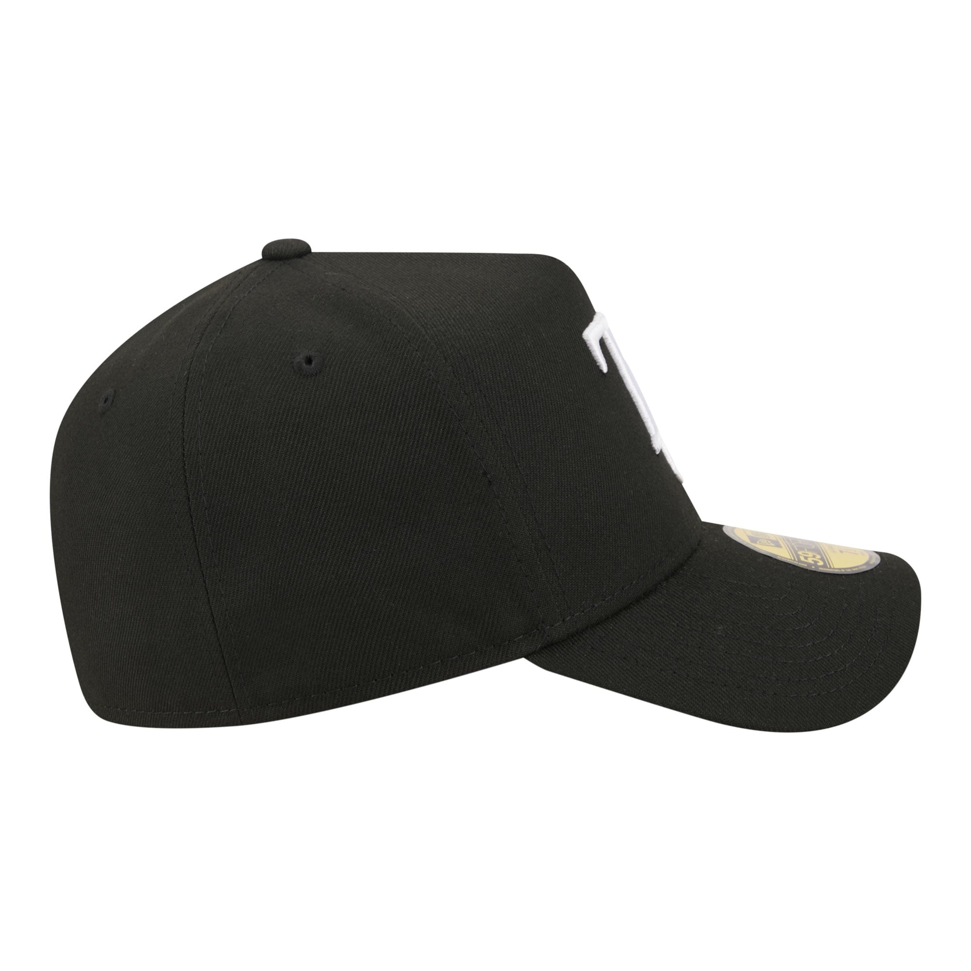 Casquette ajustée New Era noire Tampa Bay Rays A-Frame 59FORTY pour homme